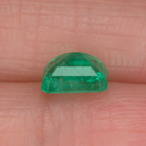 Esmeralda verde natural de 1,05 ct, corte esmeralda, I1
