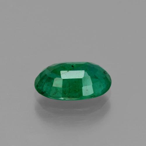 Esmeralda verde natural de 1,43 ct, corte óvalo, SI-I1