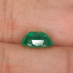 Esmeralda verde natural de 1,95 ct, corte óvalo, SI-I1