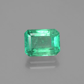 Esmeralda Verde jade natural de 2.14 ct, corte esmeralda, VS-SI