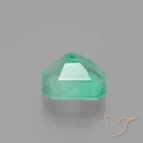 Esmeralda Verde claro natural de 2.74 ct, Corte Octágono / Esmeralda, SI