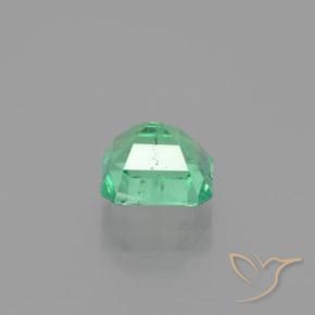 Esmeralda Verde frío natural de 1.72 ct, Corte Octágono / Esmeralda, VS-SI