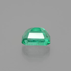Esmeralda verde natural de 2,04 ct, corte esmeralda, SI