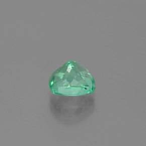 Esmeralda verde natural de 1,82 ct, corte cojín, VS-SI