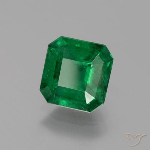 Esmeralda Verde bosque natural de 1.65 ct, Corte Octágono / Esmeralda, SI