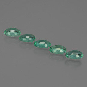 Gemas de esmeralda verde natural de 1,98 ct, corte óvalo, SI