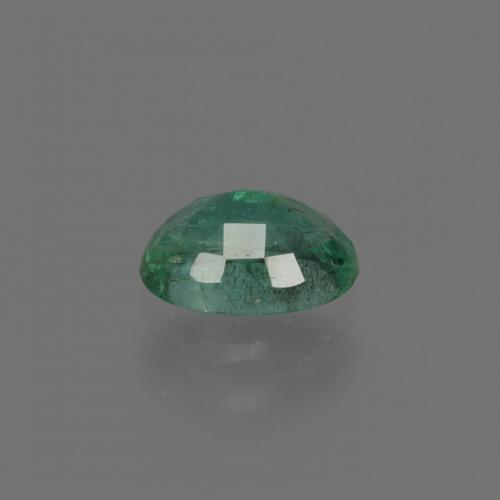 Esmeralda verde natural de 0,79 ct, corte óvalo, SI