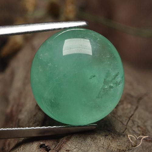 13.06ct Natural Verde esmeralda frío Esmeralda, Redondo, Translúcido