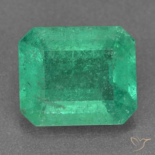 2.80ct Natural Verde pistacho Esmeralda, corte esmeralda, VS-SI