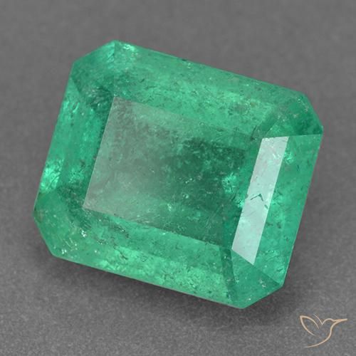 Esmeralda Verde pistacho natural de 2.80 ct, Corte Octágono / Esmeralda, VS-SI