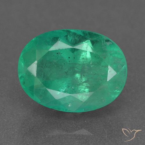 2.26ct Natural Verde intenso medio Esmeralda, Ovalada, VS-SI