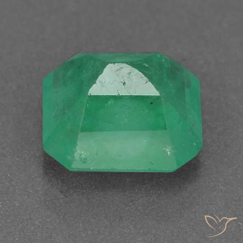 Esmeralda Verde eléctrico natural de 2.48 ct, Corte Octágono / Esmeralda, VS-SI