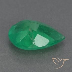 Esmeralda Verde trébol natural de 2.78 ct, En forma de pera, VS-SI