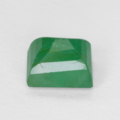 Esmeralda verde natural de 0,53 ct, baguette, SI-I1