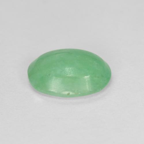 Esmeralda Verde claro natural de 1.03 ct, Ovalada, VS-SI