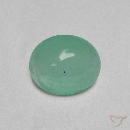 0.36ct Natural Verde esmeralda claro Esmeralda, Ovalada, Translúcido