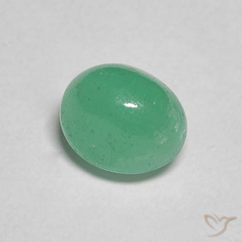 0.92ct Natural Verde eléctrico Esmeralda, Ovalada, Translúcido