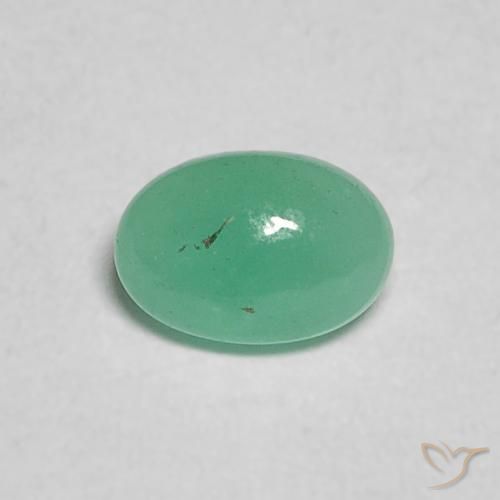 0.29ct Natural Verde eléctrico Esmeralda, Ovalada, Translúcido