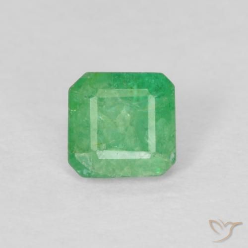 0.27ct Natural Verde pistacho Esmeralda, corte esmeralda, SI