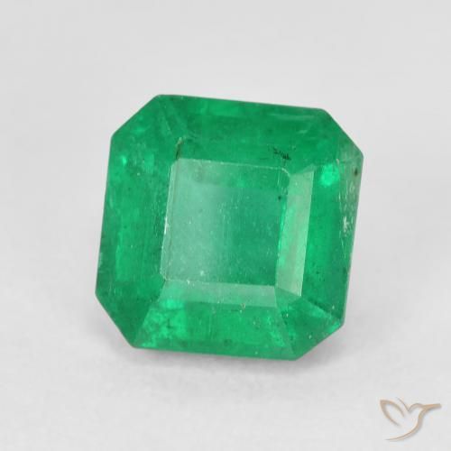 Esmeralda Verde claro natural de 2.39 ct, Corte Octágono / Esmeralda, VS