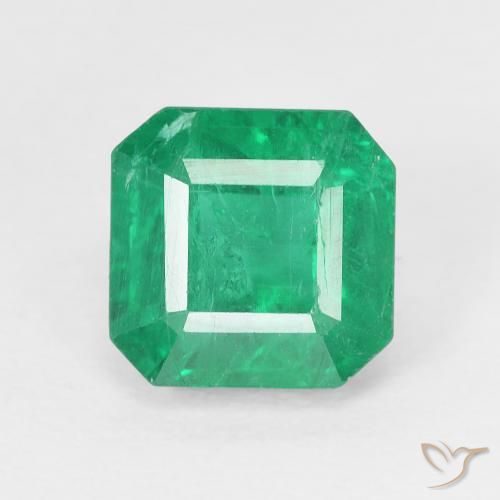 2.04ct Natural Verde medio Esmeralda, corte esmeralda, VS