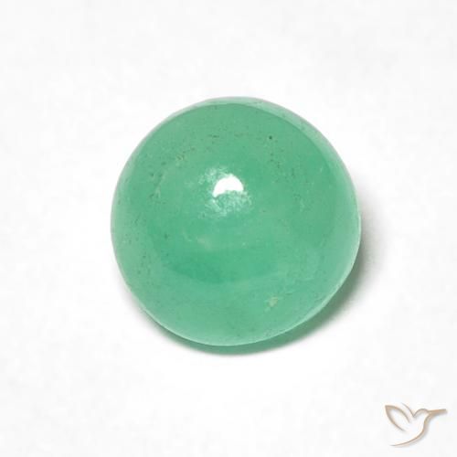 0.97ct Natural Verde pistacho Esmeralda, Redondo, Translúcido, Photo A