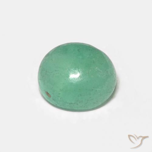 0.83ct Natural Verde claro Esmeralda, Ovalada, Translúcido