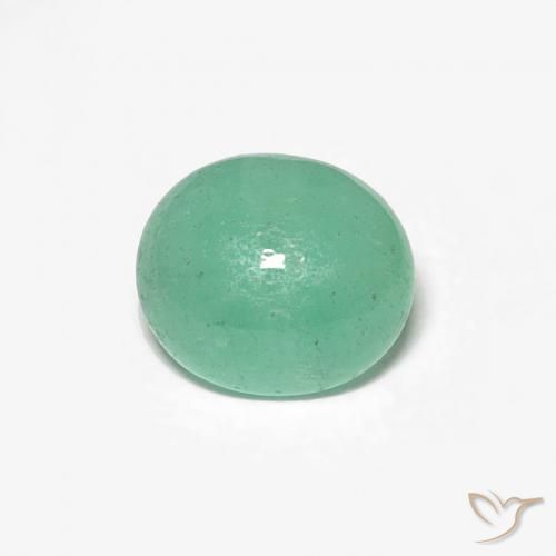 0.80ct Natural Verde claro Esmeralda, Ovalada, Translúcido, Photo A