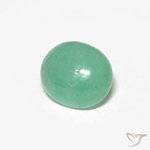 Esmeralda Verde claro natural de 0.80 ct, Ovalada, Translúcido