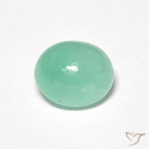 0.85ct Natural Verde pistacho Esmeralda, Ovalada, Translúcido, Photo A