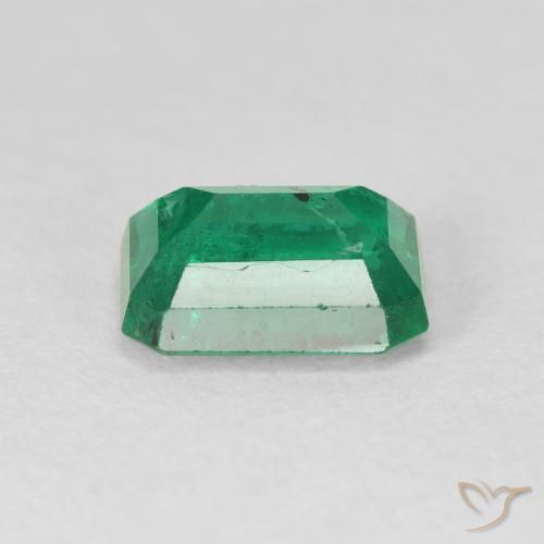 Esmeralda Verde azulado natural de 2.46 ct, Corte Octágono / Esmeralda, VS-SI