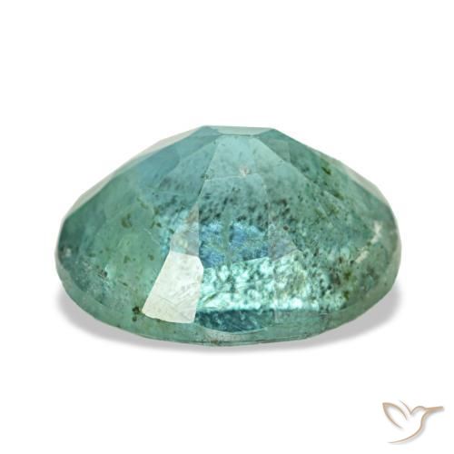 Esmeralda verde natural de 2,24 ct, corte óvalo, VS-SI