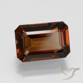 Enstatita Marrón nuez natural de 7.56 ct, Corte Octágono / Esmeralda, VVS