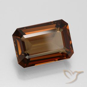 Enstatita Marrón rojizo natural de 6.69 ct, Corte Octágono / Esmeralda, VVS