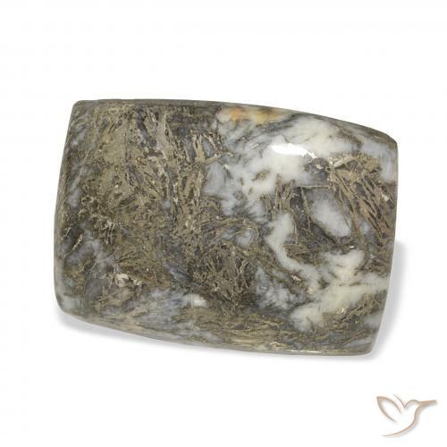Feather Pyrite Bronce negruzco natural de 37.54 ct, Forma Cojín, Opaco