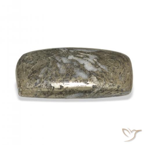 Feather Pyrite Multicolor natural de 32.65 ct, Forma Cojín, Opaco