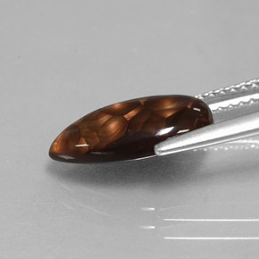 Ágata de fuego multicolor natural de 2,18 ct, en forma de pera, opaco