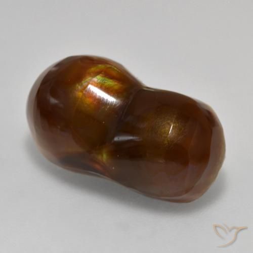 9.99ct Natural Multicolor Ágata de fuego, Elegante, Opaco