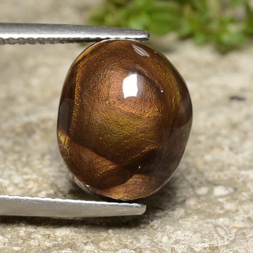 8.86ct Natural Multicolor Ágata de fuego, Ovalada, Opaco