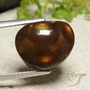 Ágata de fuego Multicolor natural de 8.24 ct, Elegante, Opaco