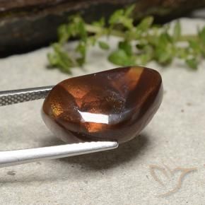Ágata de fuego Multicolor natural de 8.54 ct, Elegante, Opaco