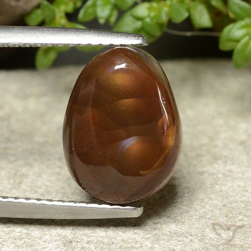 4.50ct Natural Multicolor Ágata de fuego, Elegante, Opaco