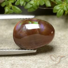 Ágata de fuego Multicolor natural de 4.50 ct, Elegante, Opaco