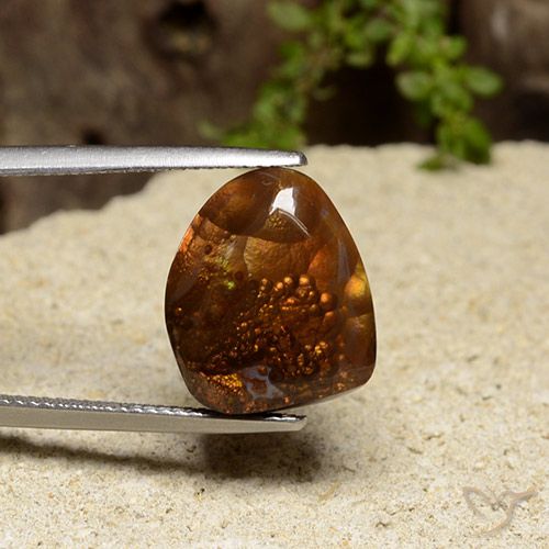 9.12ct Natural Multicolor Ágata de fuego, Elegante, Opaco