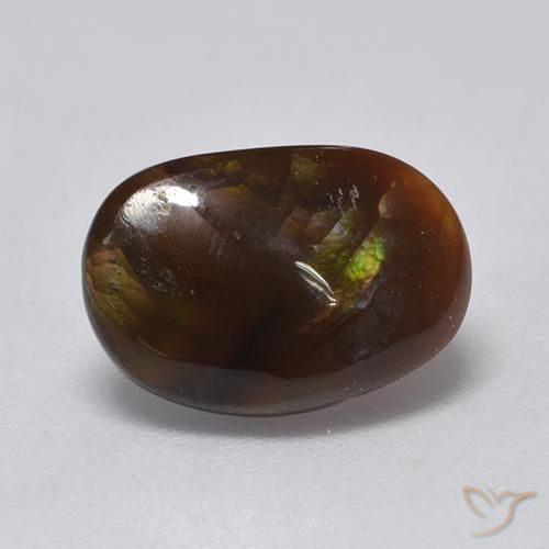 Ágata de fuego Multicolor natural de 2.60 ct, Elegante, Translúcido