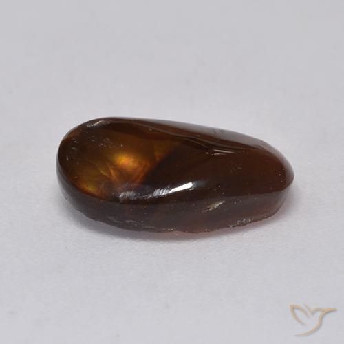 Ágata de fuego Multicolor natural de 2.60 ct, Elegante, Translúcido