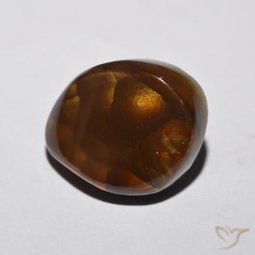 Ágata de fuego Multicolor natural de 8.70 ct, Elegante, Opaco
