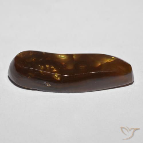 Ágata de fuego Multicolor natural de 8.55 ct, Elegante, Opaco