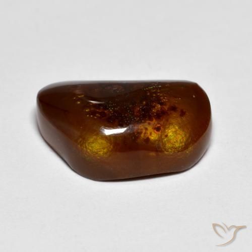 Ágata de fuego Multicolor natural de 8.53 ct, Elegante, Opaco
