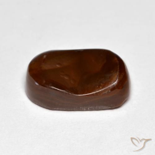 Ágata de fuego Multicolor natural de 5.66 ct, Elegante, Opaco